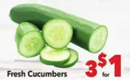 Vallarta Supermarkets Fresh Cucumbers offer