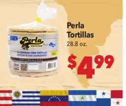 Vallarta Supermarkets Perla Tortillas offer
