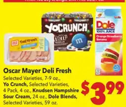 Vallarta Supermarkets Oscar Mayer Deli Fresh offer