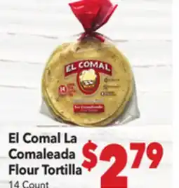 Vallarta Supermarkets El Comal La Comaleada Flour Tortilla offer