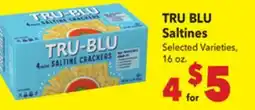 Vallarta Supermarkets TRU BLU Saltines offer