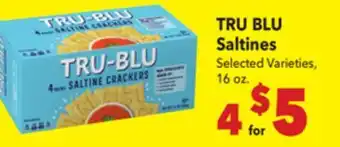 Vallarta Supermarkets TRU BLU Saltines offer