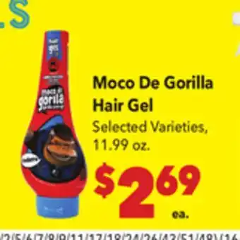 Vallarta Supermarkets Moco De Gorilla Hair Gel offer
