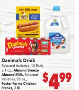 Vallarta Supermarkets Danimals Drink offer