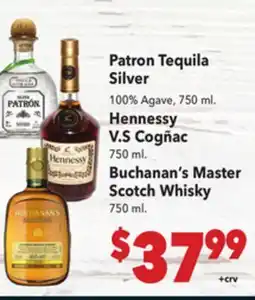 Vallarta Supermarkets Patron Tequila Silver offer
