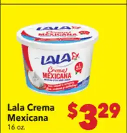 Vallarta Supermarkets Lala Crema Mexicana offer