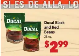 Vallarta Supermarkets Ducal Black and Red Beans offer