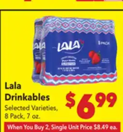 Vallarta Supermarkets Lala Drinkables offer