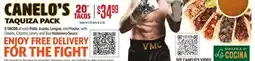 Vallarta Supermarkets CANELO'S TAQUIZA PACK offer
