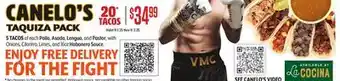 Vallarta Supermarkets CANELO'S TAQUIZA PACK offer