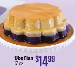 Vallarta Supermarkets Ube Flan offer