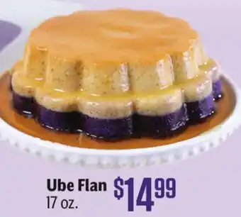 Vallarta Supermarkets Ube Flan offer