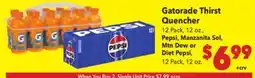 Vallarta Supermarkets Gatorade Thirst Quencher offer