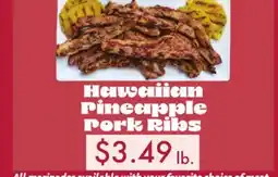 Vallarta Supermarkets Hawaiian Pineapple Pork Ribs offer