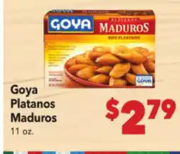 Vallarta Supermarkets Goya Platanos Maduros offer