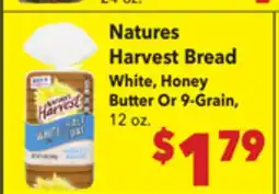 Vallarta Supermarkets Natures Harvest Bread offer
