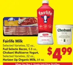 Vallarta Supermarkets Fairlife Milk offer