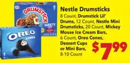 Vallarta Supermarkets Nestle Drumsticks offer
