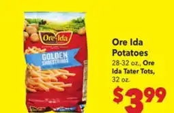 Vallarta Supermarkets Ore Ida Potatoes offer