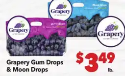 Vallarta Supermarkets Grapery Gum Drops & Moon Drops offer