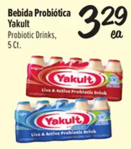 El Super Yakult Probiotic Drinks offer
