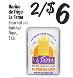 El Super Bleached and Enriched Flour offer