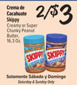 El Super Creamy or Super Chunky Peanut Butter offer