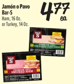 El Super Ham, 16 Oz. or Turkey, 14 Oz offer