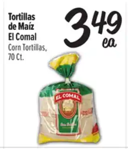 El Super El Comal Corn Tortillas offer