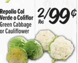 El Super Green Cabbage or Cauliflower offer