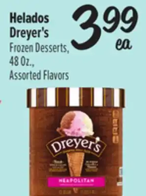 El Super Frozen Desserts offer