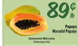 El Super Maradol Papaya offer