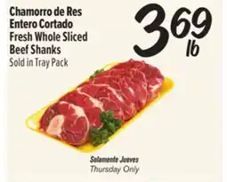 El Super Fresh Whole Sliced Beef Shanks offer