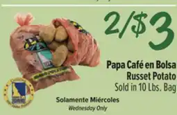 El Super Russet Potato offer