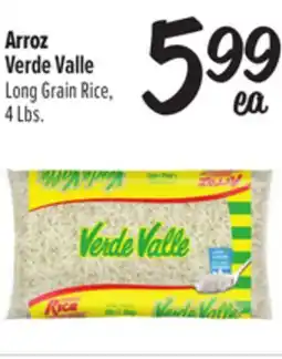 El Super Verde Valle Long Grain Rice offer