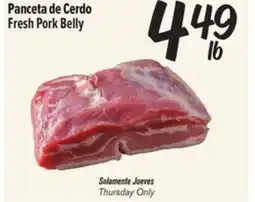 El Super Fresh Pork Belly offer