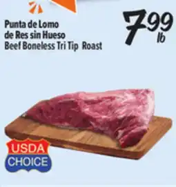 El Super Beef Boneless Tri Tip Roast offer