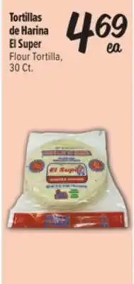 El Super Flour Tortilla offer