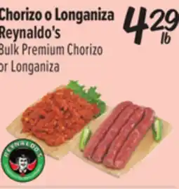 El Super Bulk Premium Chorizo or Longaniza offer