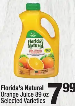 Super King Markets Florida's Natural Orange Juice offer