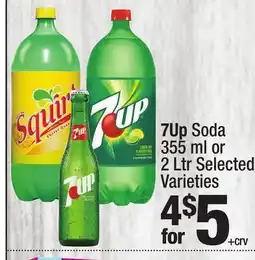 Super King Markets 7Up Soda offer