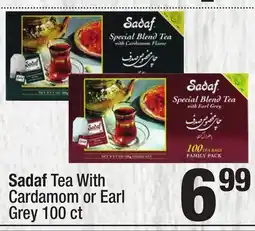 Super King Markets Sadaf Tea With Cardamom or Earl Grey offer