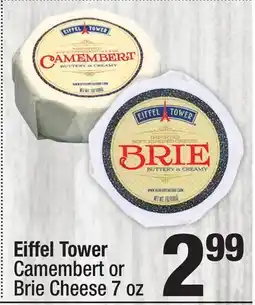 Super King Markets Eiffel Tower Camembert or Brie Cheese offer