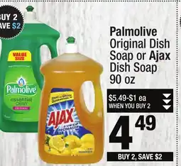 Super King Markets Palmolive Original Dish Soap or Ajax Dish Soap offer