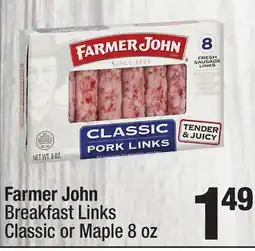 Super King Markets Farmer John Breakfast Links offer