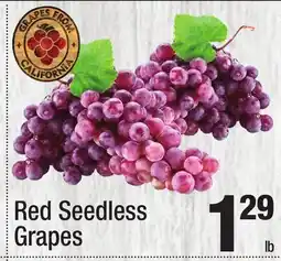 Super King Markets Red Seedless Grapes offer
