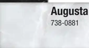 Menards Augusta offer