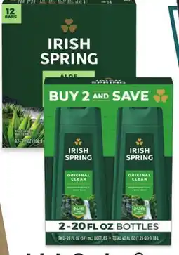 Menards Irish Spring Body Care offer