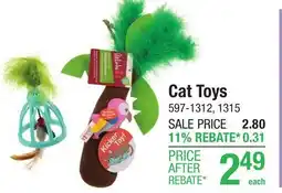 Menards Cat Toys offer