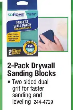 Menards 2-Pack Drywall Sanding Blocks offer